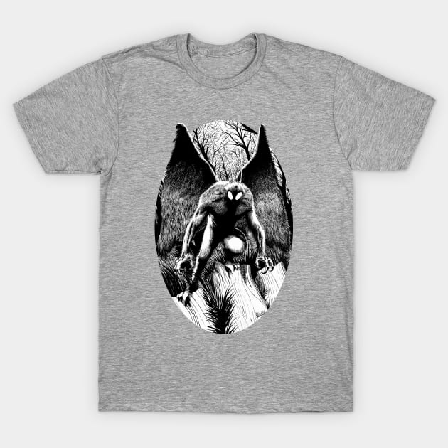 Mothman! T-Shirt by ShawnLangley